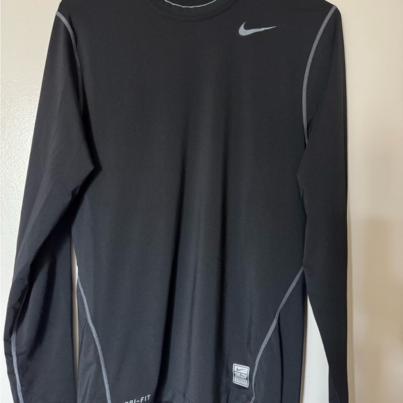 Nike Pro Dri-FIT and Combat Shirt Collection - Gray and Black - Picture 2 of 12